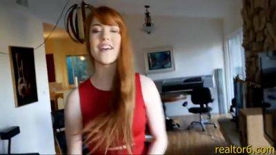 Young Redhead Realtor Offers Sexual Favors To Possible - hclips.com