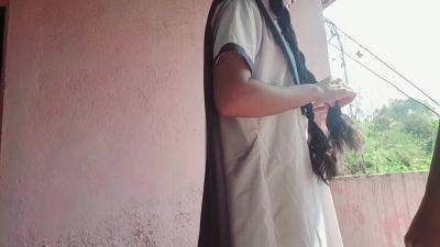 Young Indian Schoolgirl Enjoy Fucking With Her Student Partner xlx - txxx.com - India