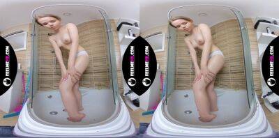Juna lot oil on young babe boobs and panties virtual reality - xozilla.com